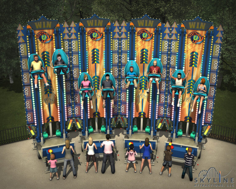 Skyline Attractions Strike-U-Up Render 04