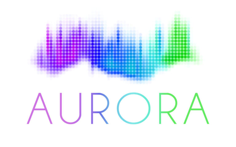 Aurora Logo White