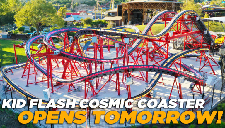 KID FLASH Cosmic Coaster Opens Tomorrow