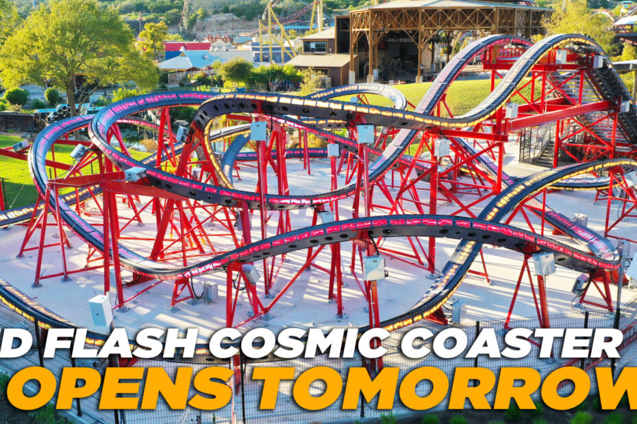 KID FLASH Cosmic Coaster Opens Tomorrow