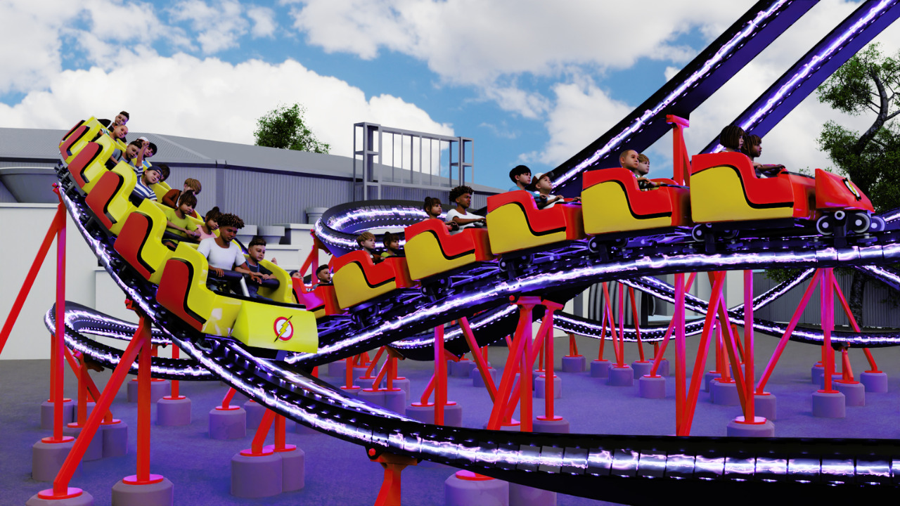 KID FLASH™ Cosmic Coaster Opening This Summer – Skyline