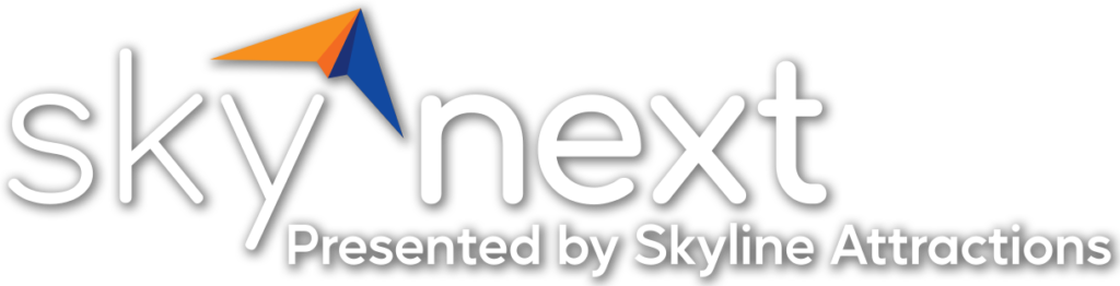 SKYnext Logo (White, Shadow)