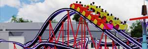 Kid Flash Cosmic Coaster