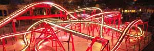 Kid Flash Cosmic Coaster