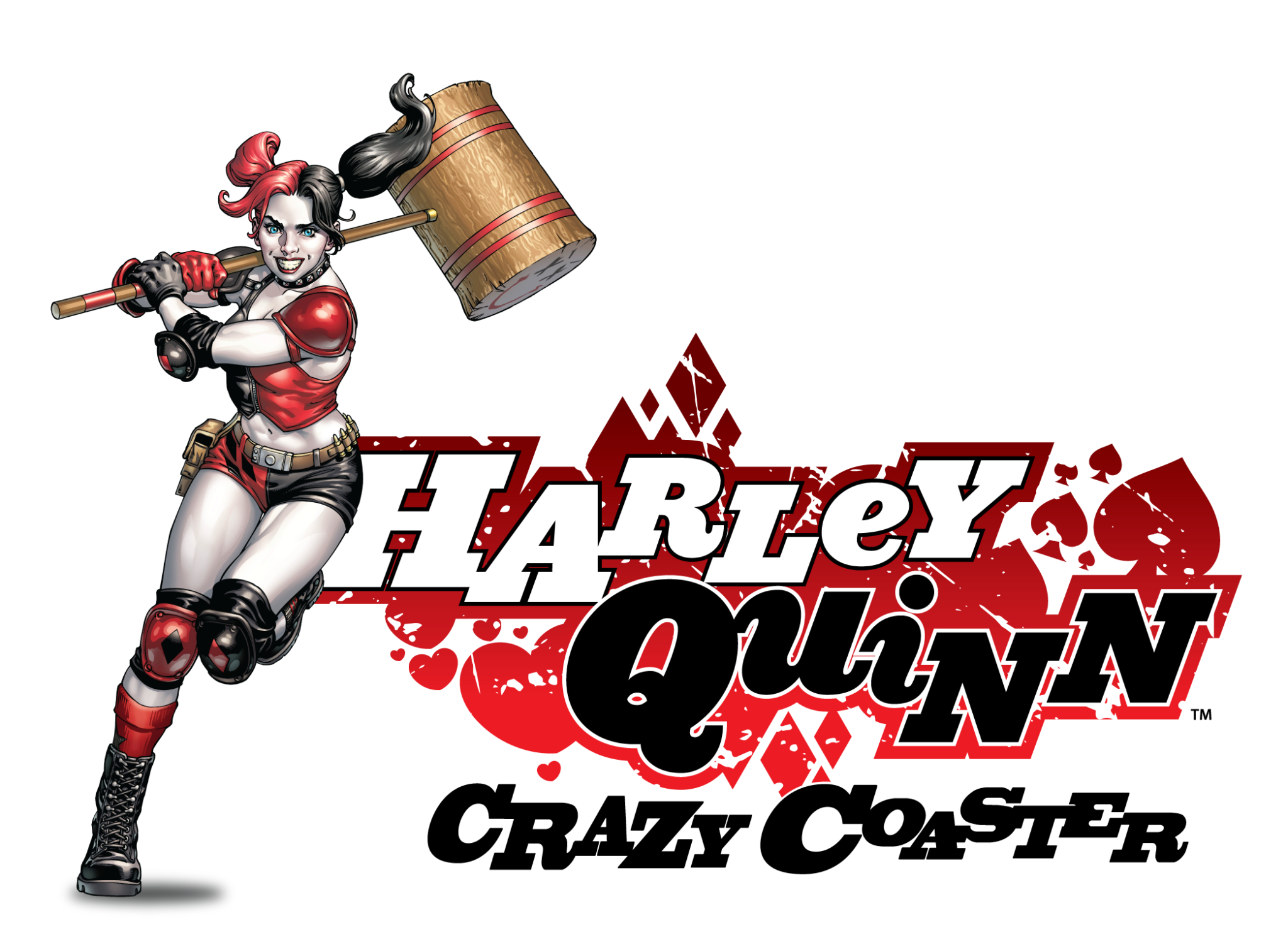 Harley Quinn Crazy Coaster Six Flags Discovery Kingdom (California