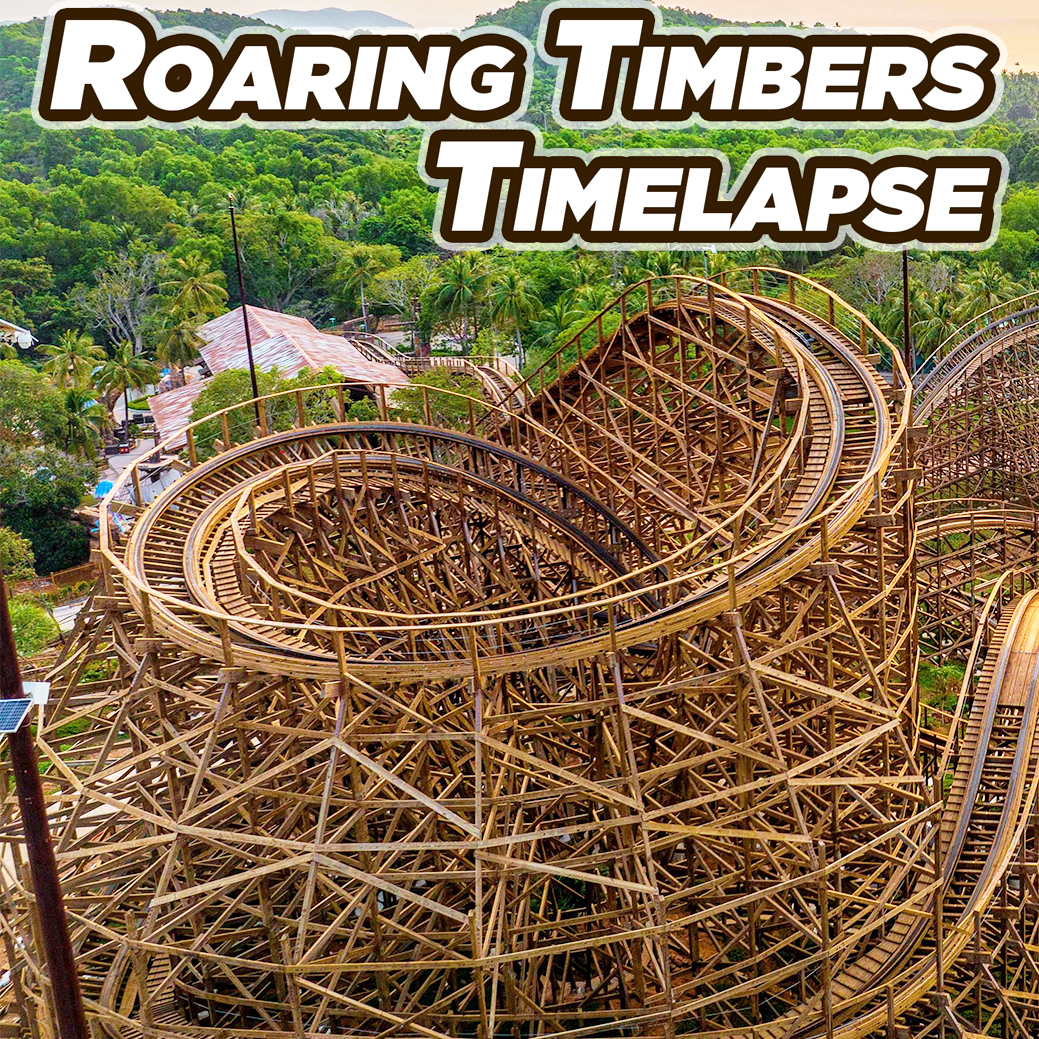 Roaring Timbers Construction Timelapse
